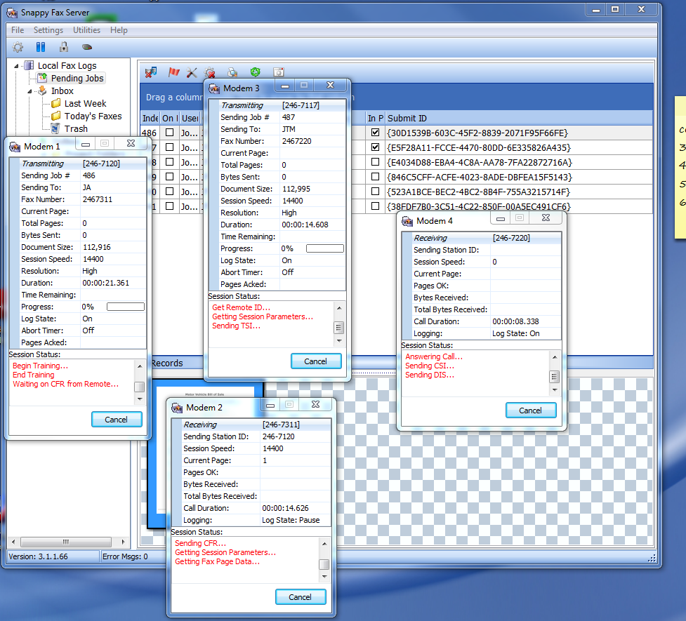 Windows 8 Snappy Fax Network Server full