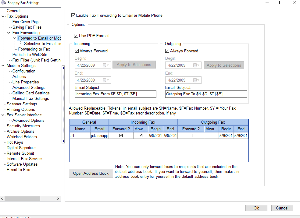 Snappy-Fax-Settings-Forwarding-to-email