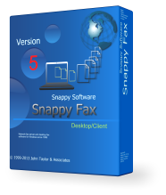 Snappy Fax Desktop BoxShot